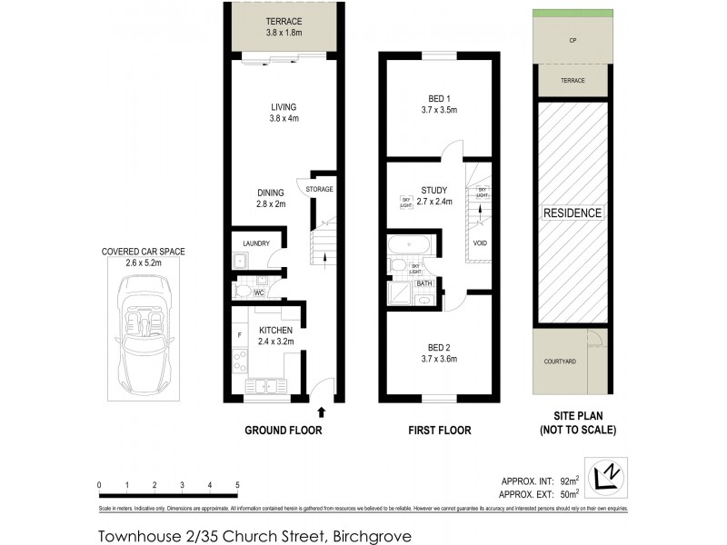 2/35 Church Street, Birchgrove NSW 2041 Floorplan