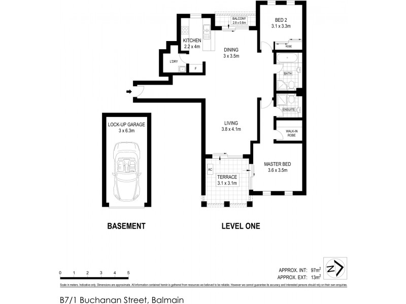 B7/1 Buchanan Street, Balmain NSW 2041 Floorplan