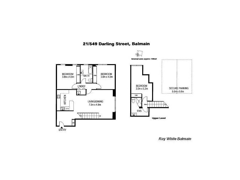 21/549 Darling Street, Rozelle NSW 2039 Floorplan