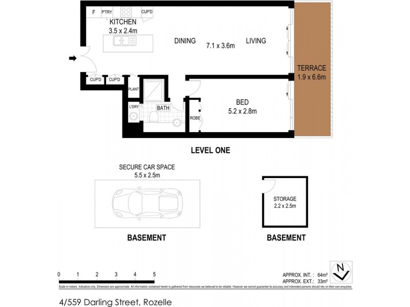 4/559 Darling Street, Rozelle NSW 2039 Floorplan