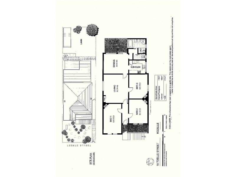 15 Toelle Street, Rozelle NSW 2039 Floorplan