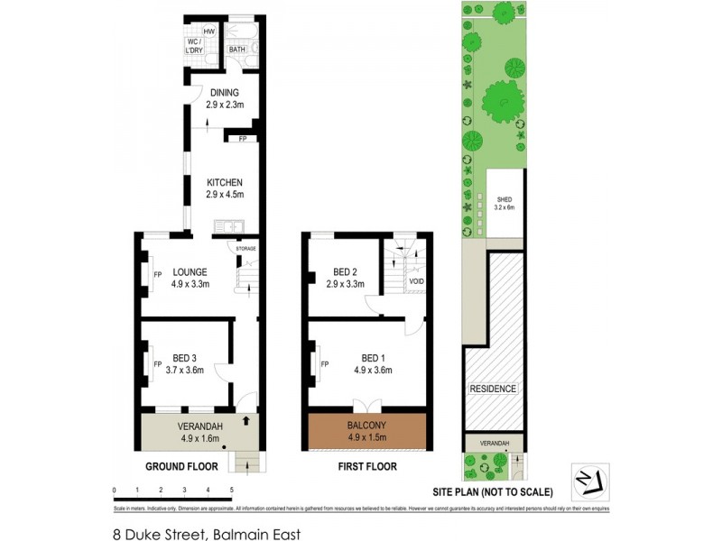 8 Duke Street, Balmain East NSW 2041 Floorplan