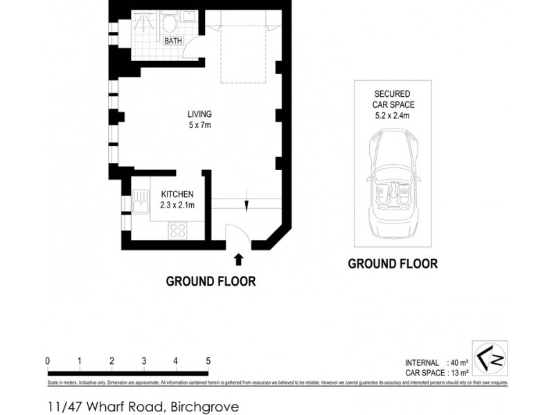 11/47 Wharf Road, Birchgrove NSW 2041 Floorplan