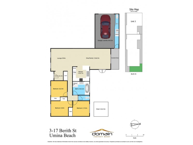 3/17 Berith Street, Umina Beach NSW 2257 Floorplan