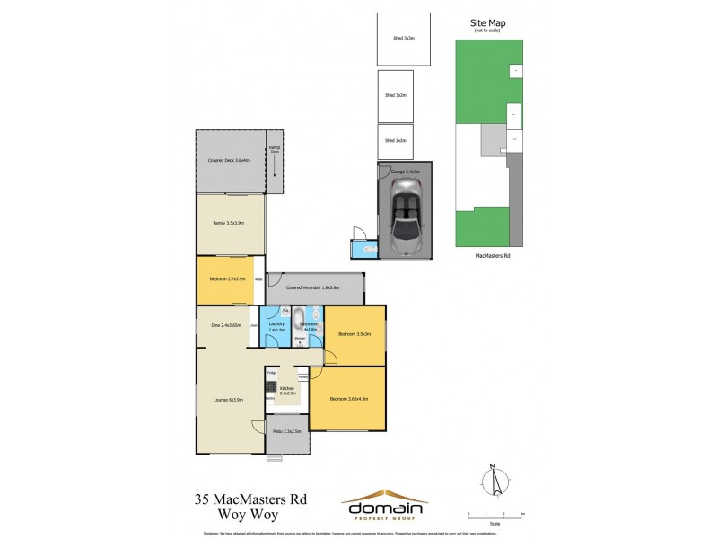 35 McMasters Road, Woy Woy NSW 2256 Floorplan