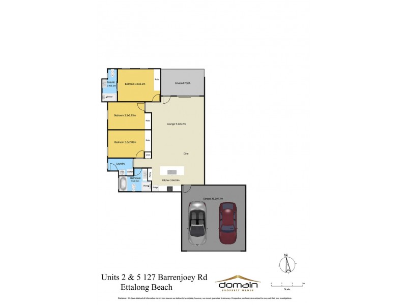 1 /127 -129 Barrenjoey Road, Ettalong Beach NSW 2257 Floorplan
