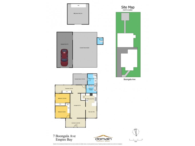 7 Boongala Avenue, Empire Bay NSW 2257 Floorplan