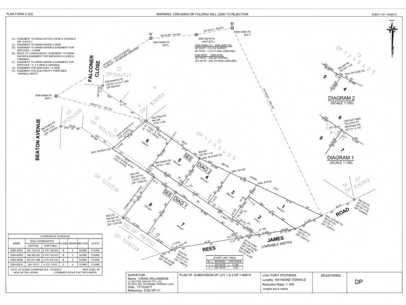 Lot 2 Rees James (Access) Road, Rees James Estate, Raymond Terrace NSW 2324