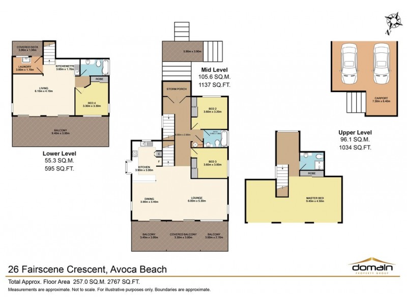 26 Fairscene Crescent, Avoca Beach NSW 2251 Floorplan