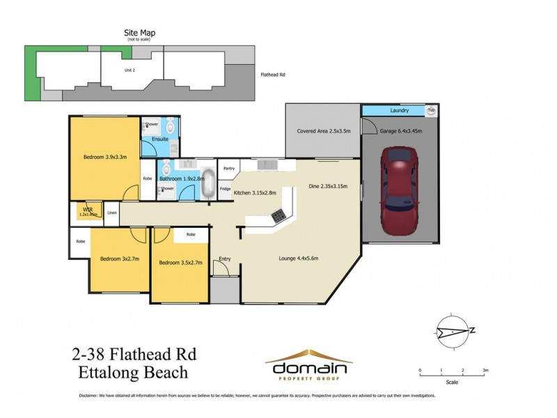 2/38 Flathead Road, Ettalong Beach NSW 2257 Floorplan