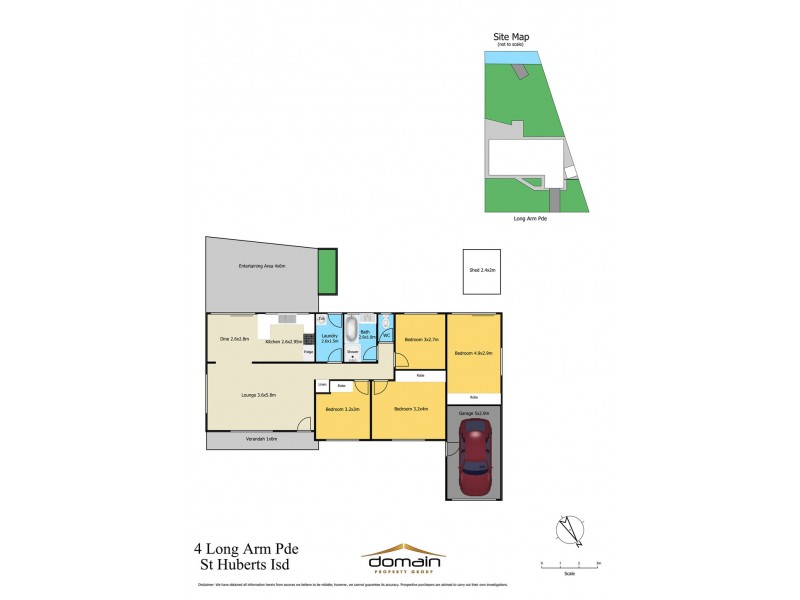 4 Long Arm Parade, St Huberts Island NSW 2257 Floorplan