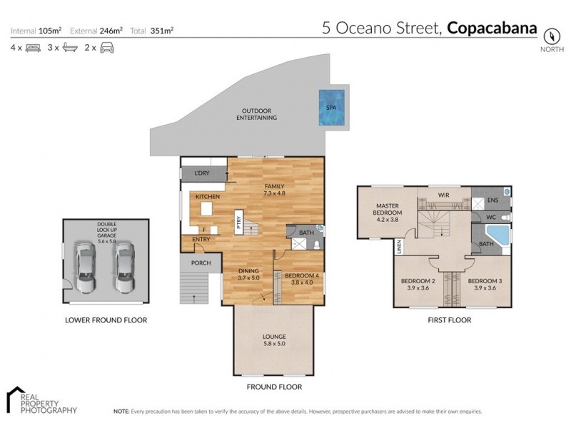 5 Oceano Street, Copacabana NSW 2251 Floorplan