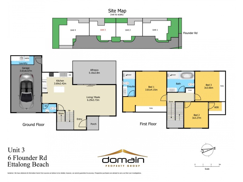 3/6 Flounder Road, Ettalong Beach NSW 2257 Floorplan