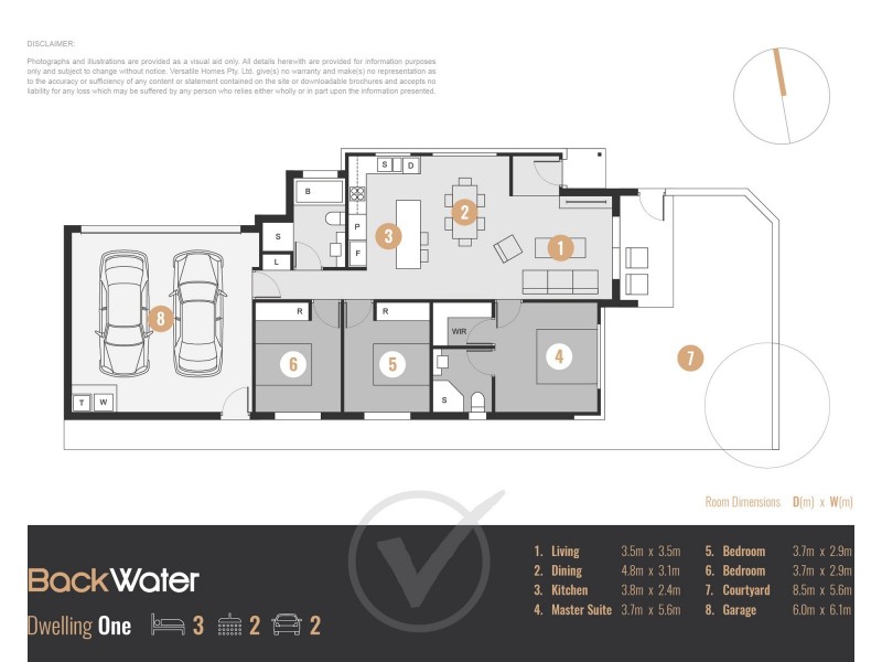1/24 Webb Road, Booker Bay NSW 2257 Floorplan