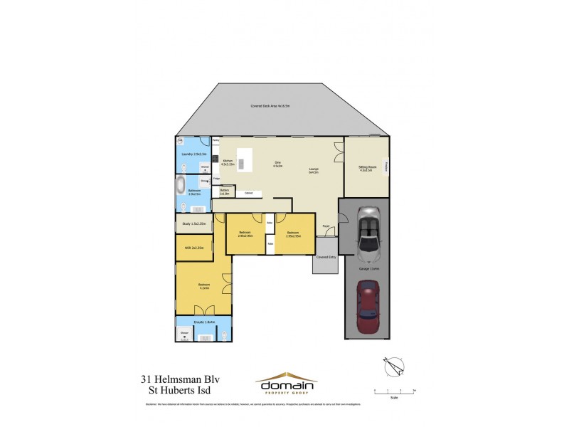 31 Helmsman Blvd, St Huberts Island NSW 2257 Floorplan