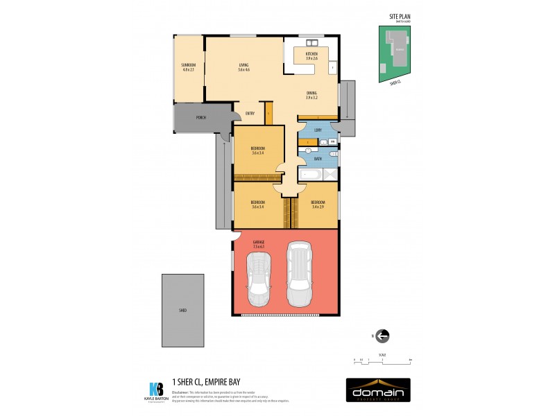 1 Sher Close, Empire Bay NSW 2257 Floorplan