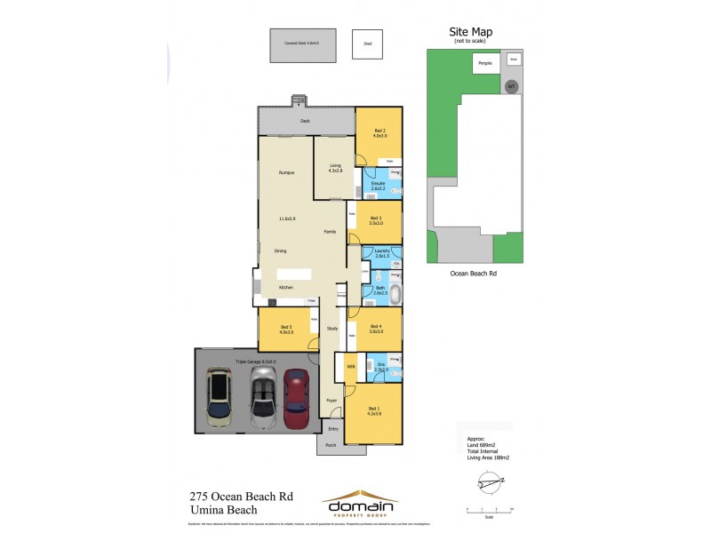 275 Ocean Beach Road, Umina Beach NSW 2257 Floorplan