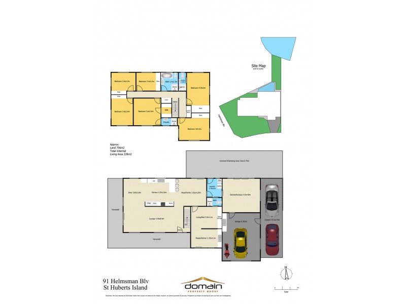 91 Helmsman Blvd, St Huberts Island NSW 2257 Floorplan