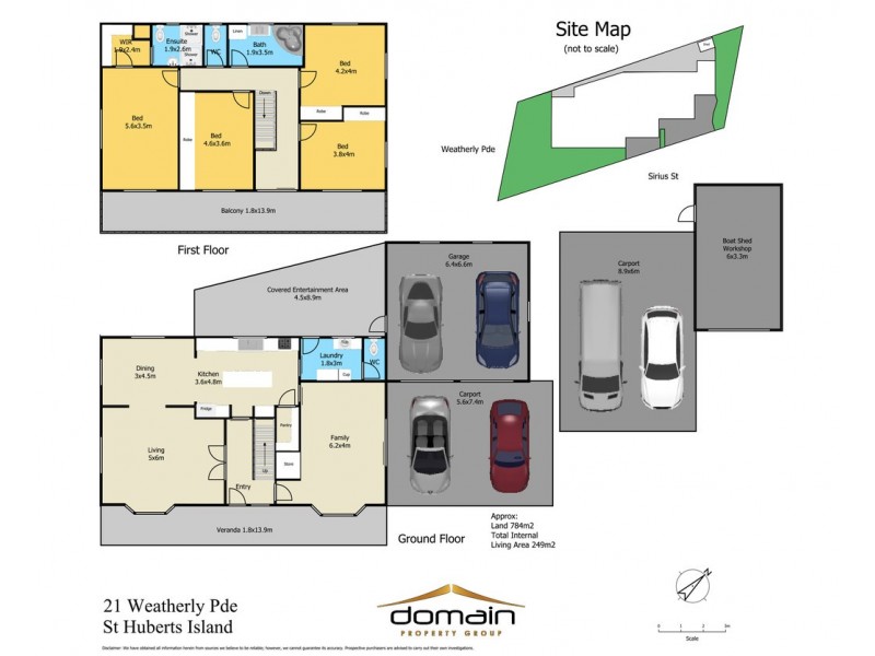 21 Weatherly Parade, St Huberts Island NSW 2257 Floorplan