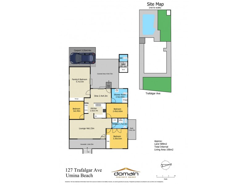 127 Trafalgar Avenue, Umina Beach NSW 2257 Floorplan