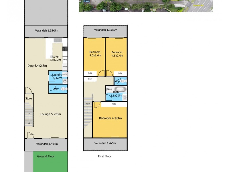 2/44-46 Pratley Street, Woy Woy NSW 2256 Floorplan