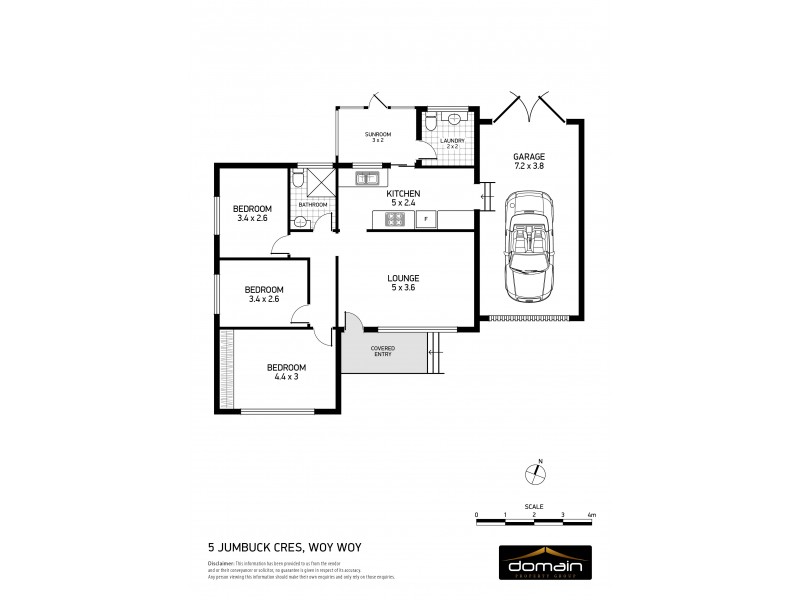 5 Jumbuck Crescent, Woy Woy NSW 2256 Floorplan