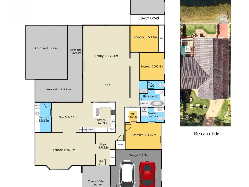 11 Mercator Parade, St Huberts Island NSW 2257 Floorplan