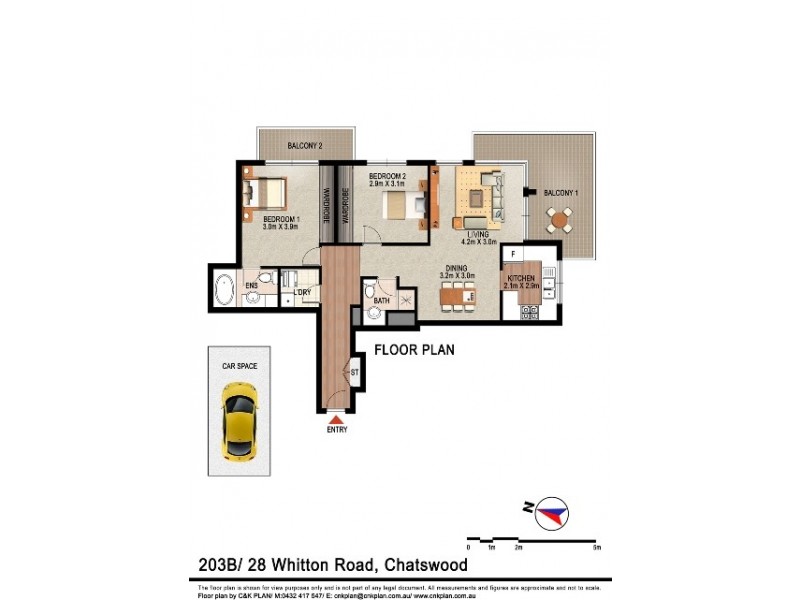 203B/ 28 Whitton Rd., Chatswood NSW 2067