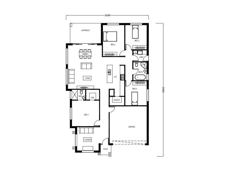 10 Tulloch Road, Catherine Field NSW 2557 Floorplan