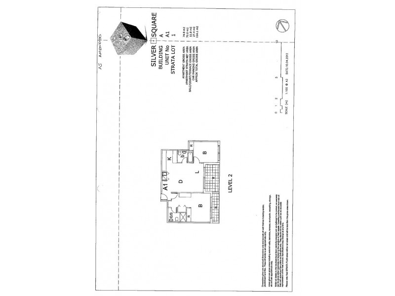 Lot 1 – A1 79-87 Beaconsfield Street, Silverwater NSW 2128 Floorplan