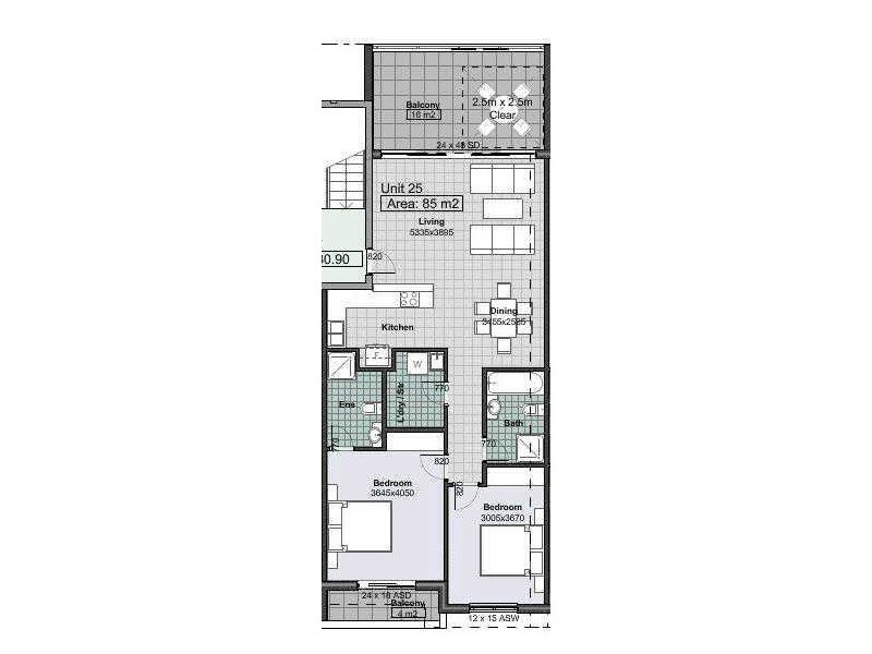 278 – 282 Railway Terrace, Guildford NSW 2161 Floorplan