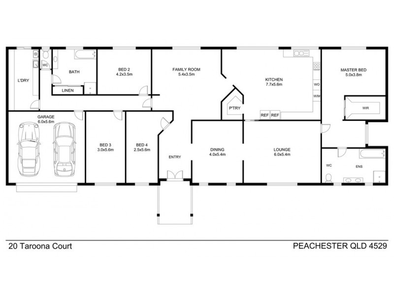 20 Taroona Court, Peachester QLD 4519 Floorplan