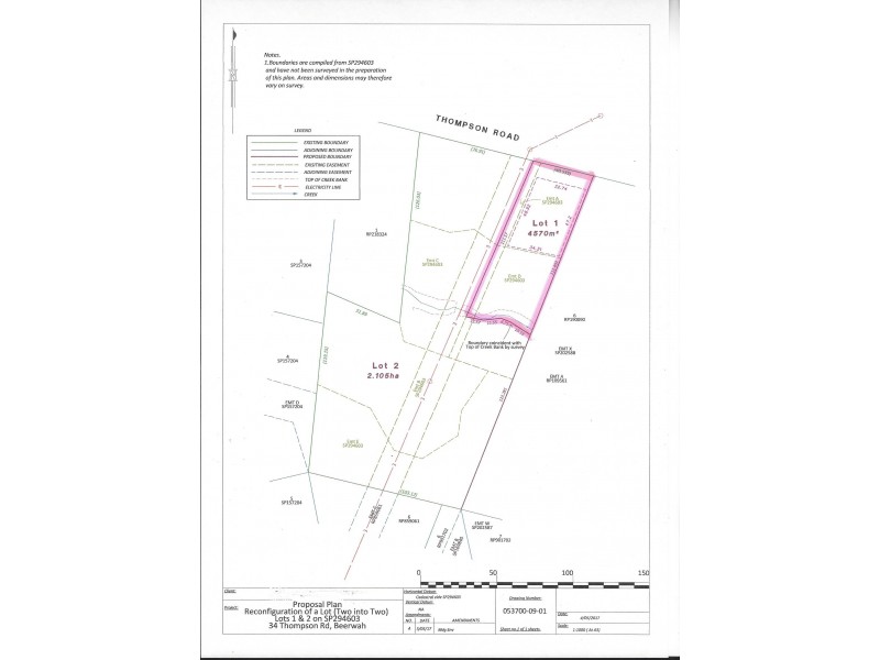 Proposed Lot 1 34 Thompson Rd, Beerwah QLD 4519