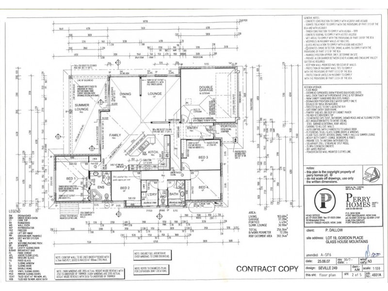 7 Gordon Place, Glass House Mountains QLD 4518 Floorplan
