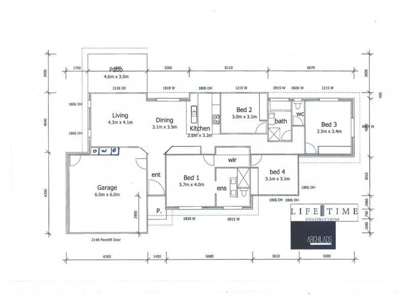 Lot 1 ‘ PLATINUM COURT’  23 Railway Pde, Glass House Mountains QLD 4518 Floorplan