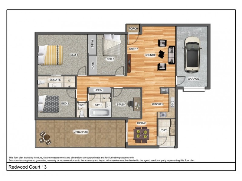 13 Redwood Court, Landsborough QLD 4550 Floorplan