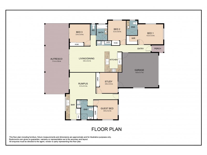 4A Tytherleigh Ave, Landsborough QLD 4550 Floorplan