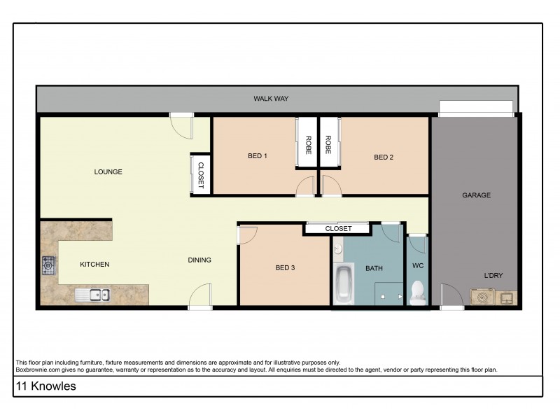 11 Knowles Place, Glass House Mountains QLD 4518 Floorplan