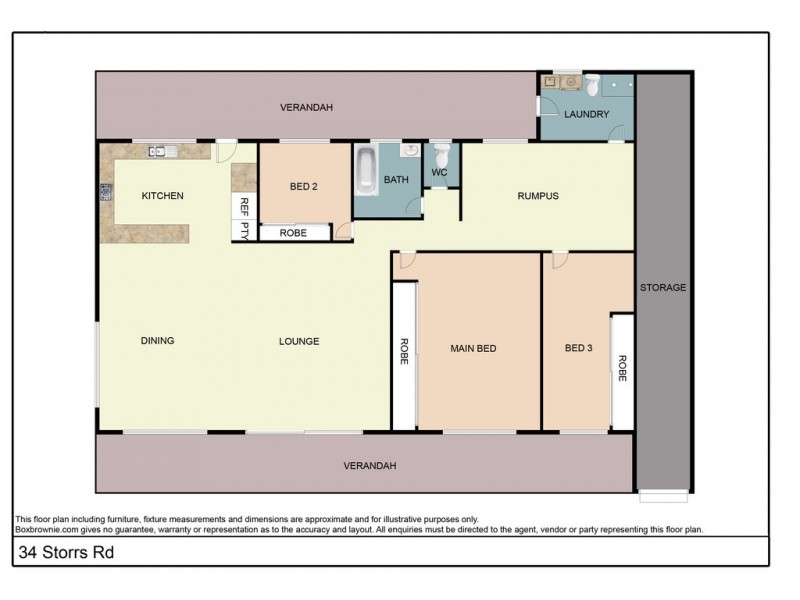 34 Storrs Road, Peachester QLD 4519 Floorplan