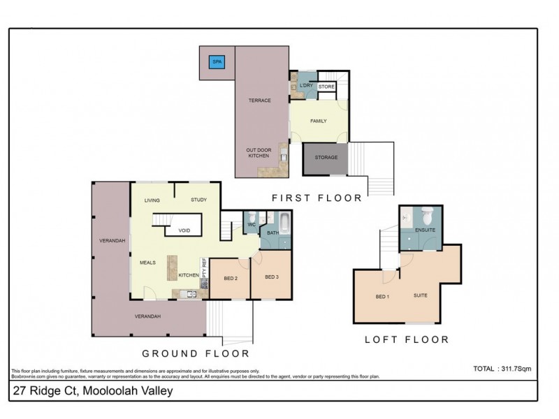 27 Ridge Court, Mooloolah Valley QLD 4553 Floorplan