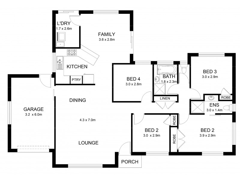24 Redwood Court, Landsborough QLD 4550 Floorplan