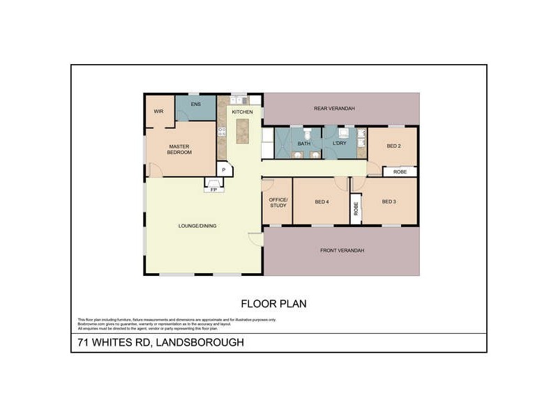71 Whites Road, Landsborough QLD 4550 Floorplan
