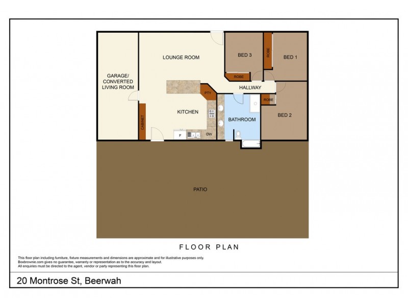 20 Montrose Street, Beerwah QLD 4519 Floorplan