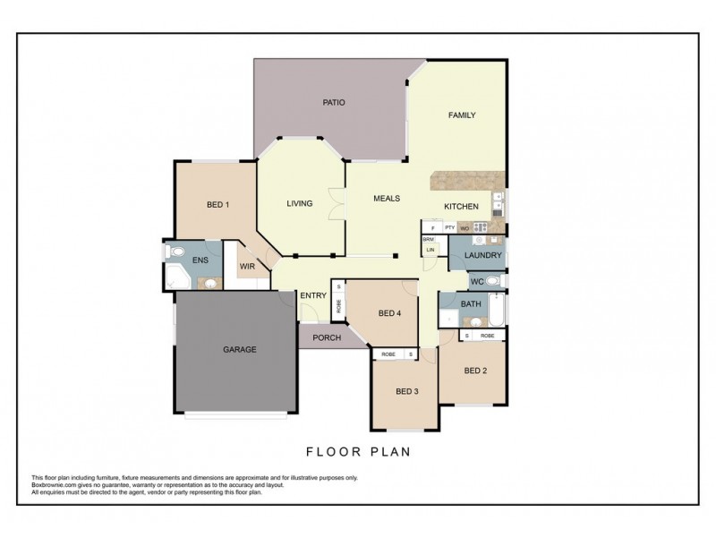12 Sugar Coast Drive, Glass House Mountains QLD 4518 Floorplan