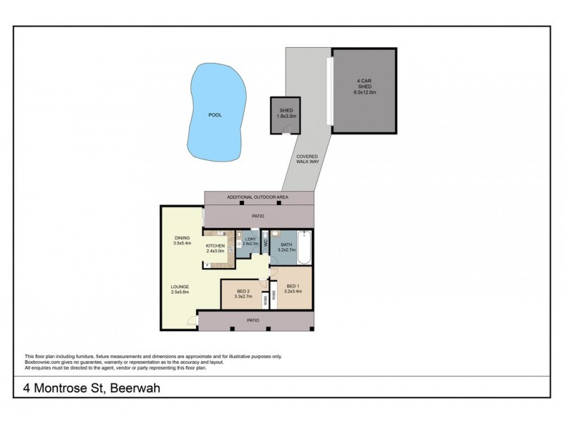 4 Montrose Street, Beerwah QLD 4519 Floorplan