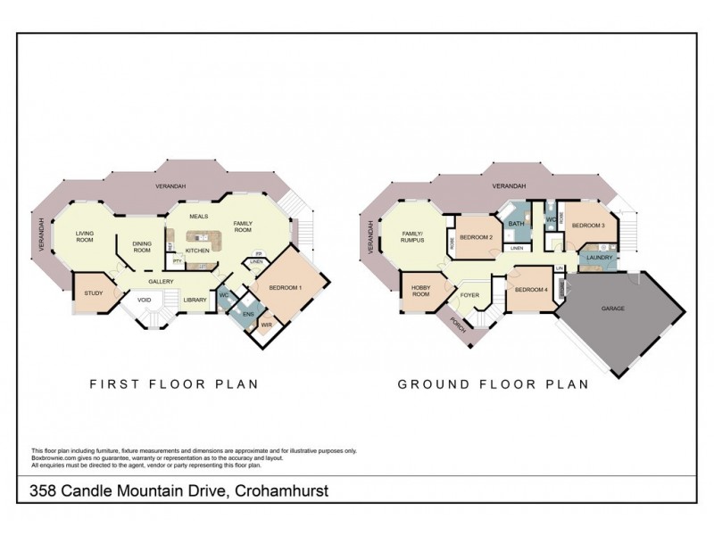 358 Candle Mountain Drive, Crohamhurst QLD 4519 Floorplan