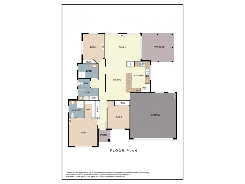 6 Persea Place, Glass House Mountains QLD 4518 Floorplan