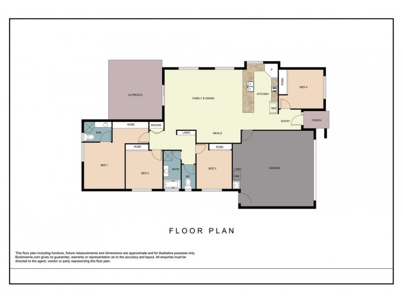 9 Argus Court, Beerwah QLD 4519 Floorplan