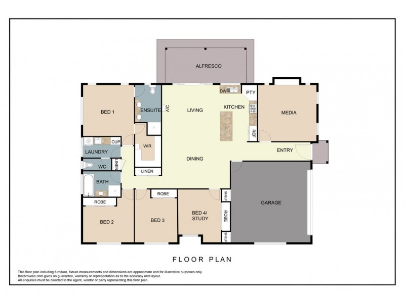 23 Pepper Tree Way, Beerwah QLD 4519 Floorplan