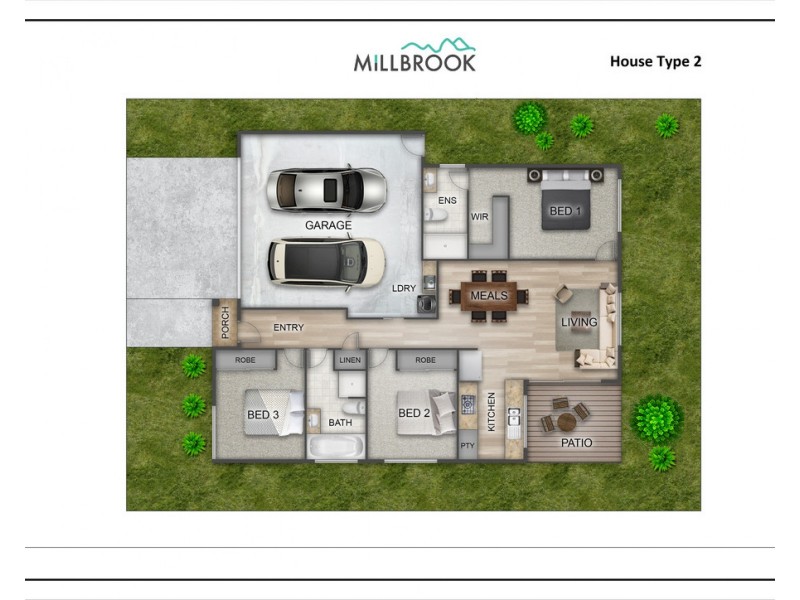 Lot 43 20 Crumpton Place, Beerwah QLD 4519 Floorplan